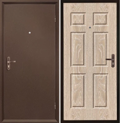 Дверь металлическая Б3 МАСТЕР 2050/950/70 R/L