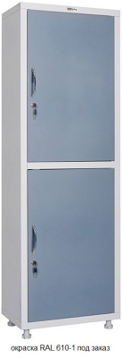 Шкаф медицинский металлический Hilfe МД 1 1760/SS